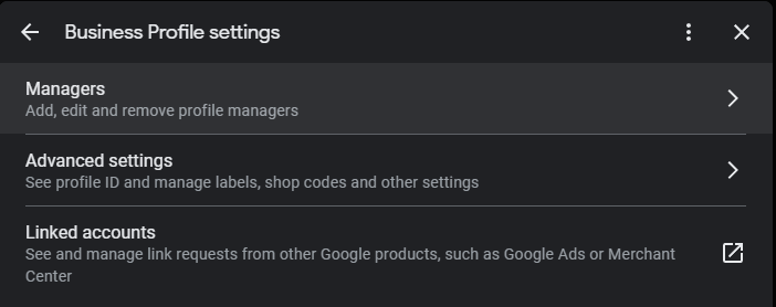 add an admin to your Google Business Listing